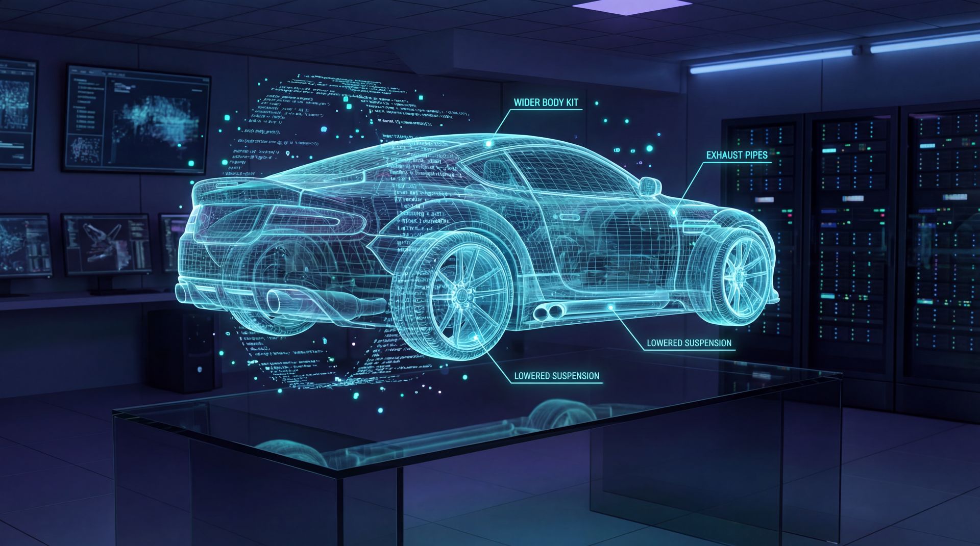 媚黑AI改装汽车视频